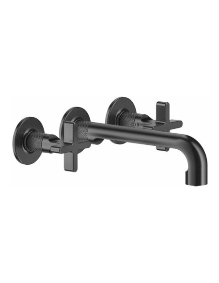 Miscelatore Gessi a incasso canna media per lavabo serie Inciso cod.58190 + 45089 con parte incasso senza scarico - Kallea