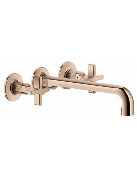 Miscelatore Gessi a incasso per lavabo canna lunga serie Inciso cod.58192 + 45089 con parte incasso senza scarico - Kallea
