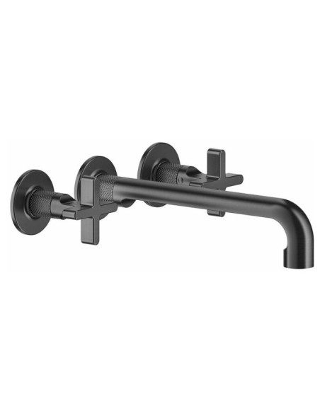 Miscelatore Gessi a incasso per lavabo canna lunga serie Inciso cod.58192 + 45089 con parte incasso senza scarico - Kallea