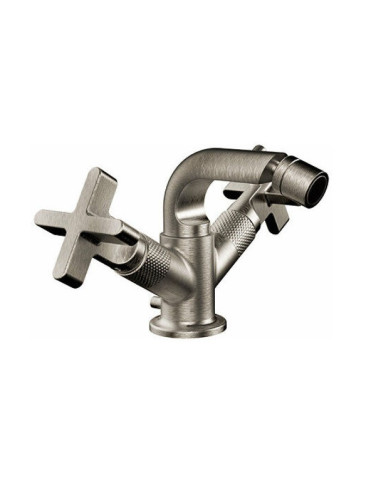 Miscelatore Gruppo bidet Gessi serie Inciso cod.58127 con scarico e flessibili di collegamento - Kallea
