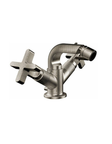 Miscelatore Gruppo bidet Gessi serie Inciso cod.58127 con scarico e flessibili di collegamento - Kallea