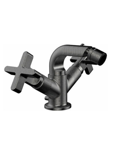 Miscelatore Gruppo bidet Gessi serie Inciso cod.58127 con scarico e flessibili di collegamento - Kallea