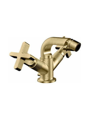 Miscelatore Gruppo bidet Gessi serie Inciso cod.58127 con scarico e flessibili di collegamento - Kallea