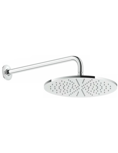 Soffione Gessi a Parete serie Inciso cod.58248 Ø 30 cm orientabile anticalcare - Kallea