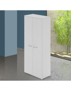 Ante h 212 per modulo ufficio Ibisco bianco frassinato - Kallea