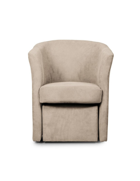 Djerba tessuto crema Soro 23 con pouf estraibile - Kallea