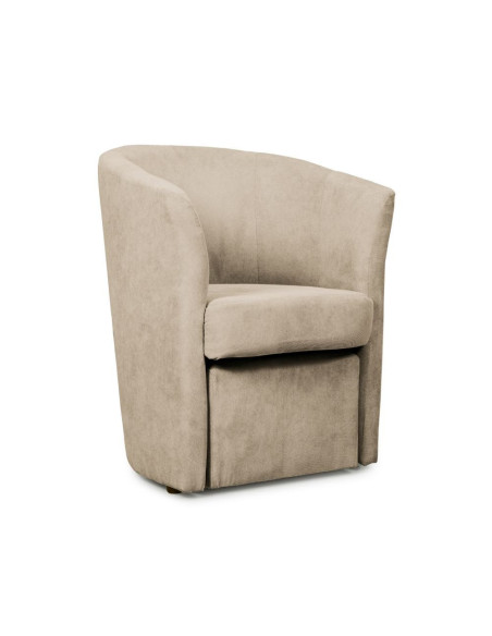 Djerba tessuto crema Soro 23 con pouf estraibile - Kallea