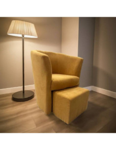 Djerba tessuto mango Soro 41 con pouf estraibile - Kallea