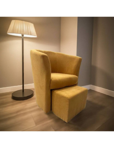 Djerba tessuto mango Soro 41 con pouf estraibile - Kallea