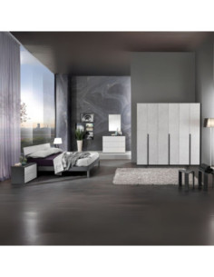 Camera da letto Manitoba grigio cemento - Kallea