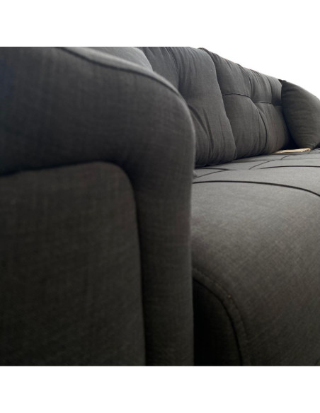 Divano letto contenitore Kemer grigio 07-814 - Kallea