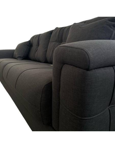 Divano letto contenitore Kemer grigio 07-814 - Kallea