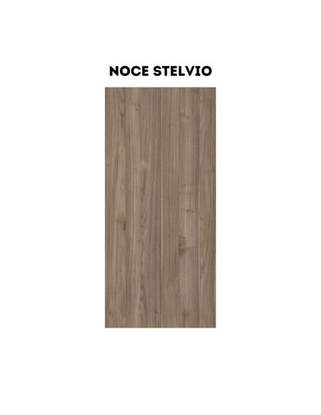 Cucina Iris 360 cm noce stelvio verde pesto con elettrodomestici reversibile - Kallea
