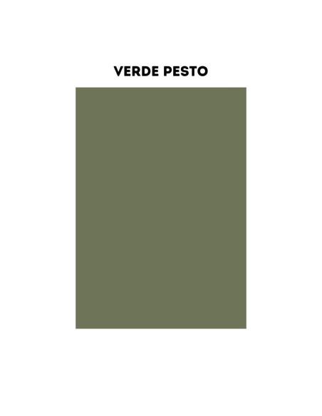 Cucina Iris 360 cm noce stelvio verde pesto con elettrodomestici reversibile - Kallea