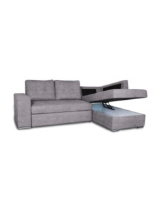 Divano penisola destra Athens letto estraibile grigio chiaro Twist 19 - Kallea 2
