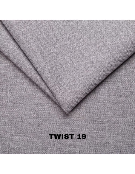 Divano penisola destra Athens letto estraibile grigio chiaro Twist 19 - Kallea