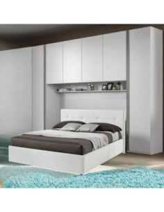 Armadio a ponte Ettore bianco frassino - Kallea 2