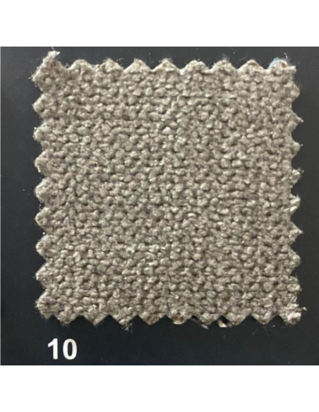 Divano letto Crien 3 posti con poggiatesta reclinabili colore tortora roma 10 - Kallea