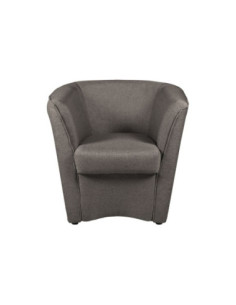 Poltrona Tago in tessuto caffè Enzo 10 - Kallea 2