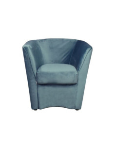 Poltrona Tago in tessuto ottanio Riviera 18 - Kallea 2