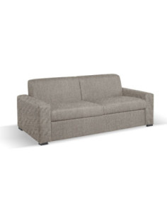 Divano letto Flash 3 posti con rete elettrosaldata colore camel Roma 06 - Kallea 2