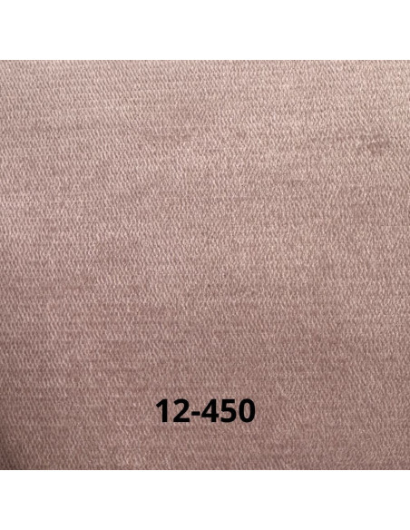 Divano letto contenitore Legen 3 posti in vellutino rosa antico 12-450 - Kallea