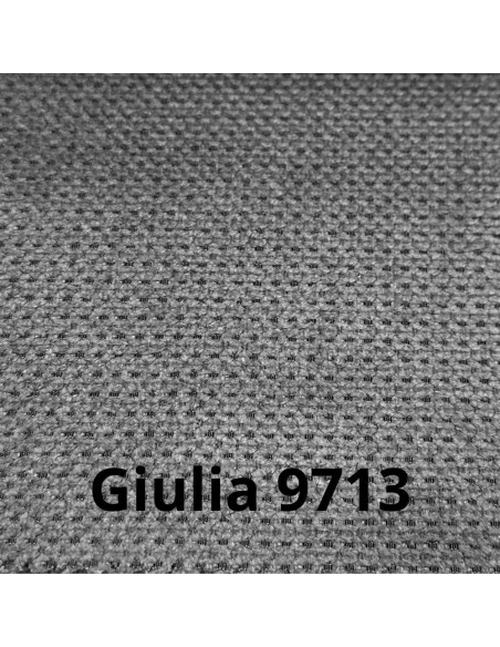 Poltrona alza persona Lift 2 motori con roller bar in tessuto Giulia 9713 grigio - Kallea