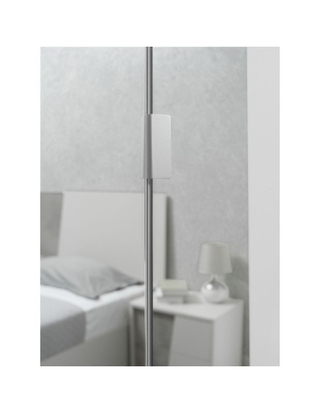 Camera da letto Fadri colore grigio ghiaccio e ossido grigio scuro - Kallea