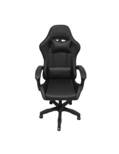 Sedia da ufficio Gaming con schienale alto e imbottitura in PVC colore nero - Kallea 2