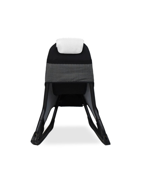 Sedia gaming Rocky con seduta imbottita in rete bicolore nero e bianco - Kallea