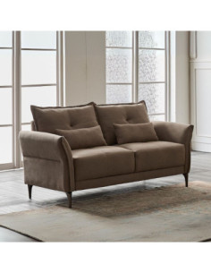 Divano 2 posti Nutmeg in tessuto Mia 103-05 beige - Kallea