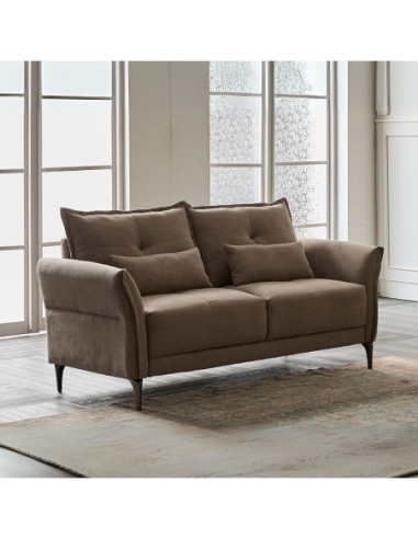 Divano 2 posti Nutmeg in tessuto Mia 103-05 beige - Kallea