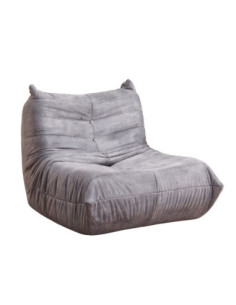 Poltrona Horace imbottitura in schiuma con rivestimento in tessuto UF912-09B grigio chiaro sottovuoto - Kallea 2