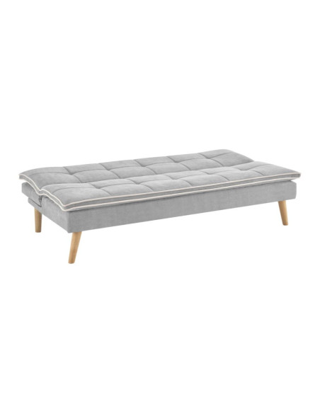 Divano letto Lunaria 3 posti colore grigio chiaro 22AQ11-25 - Kallea