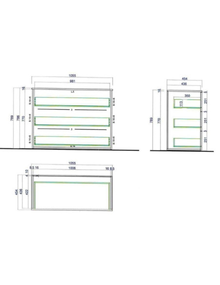 Camera da letto Aria con armadio 6 ante battenti con specchio in bianco spatolato neve e letto matrimoniale Ascoli grigio - K...