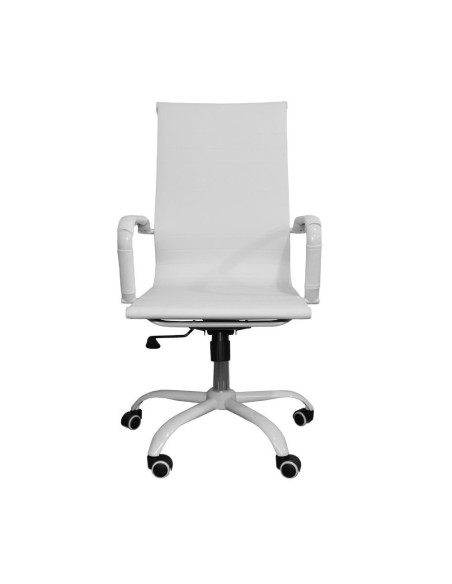 Poltrona da ufficio NuviaH con schienale altro colore bianco - Kallea