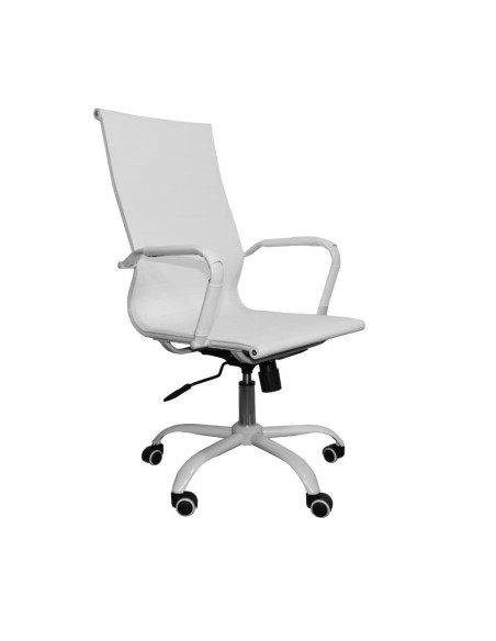 Poltrona da ufficio NuviaH con schienale altro colore bianco - Kallea