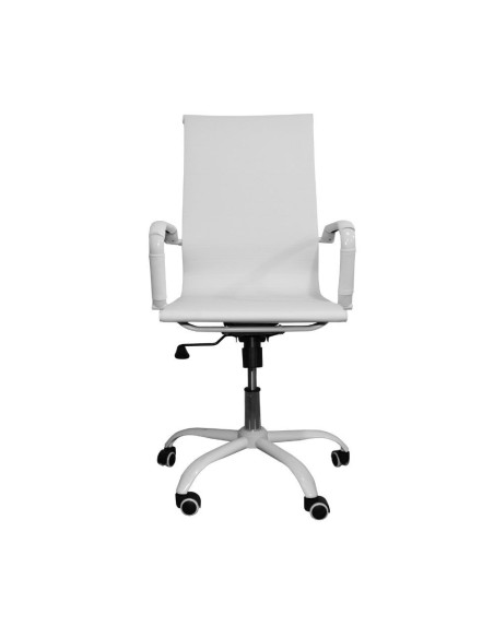 Poltrona da ufficio NuviaH con schienale altro colore bianco - Kallea