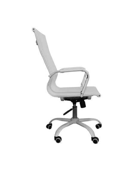 Poltrona da ufficio NuviaH con schienale altro colore bianco - Kallea