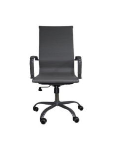 Poltrona da ufficio NuviaH con schienale altro colore grigio - Kallea 2