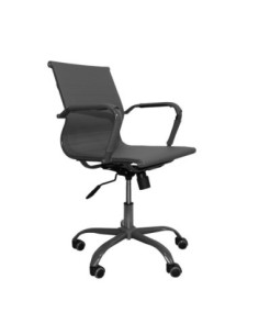 Poltrona da ufficio NuviaS con schienale basso colore grigio - Kallea 2