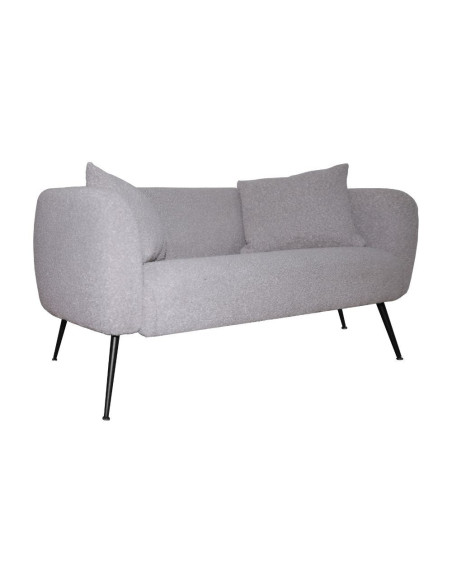 Divano imbottito Nuvia in tessuto Ascort colore taupe - Kallea