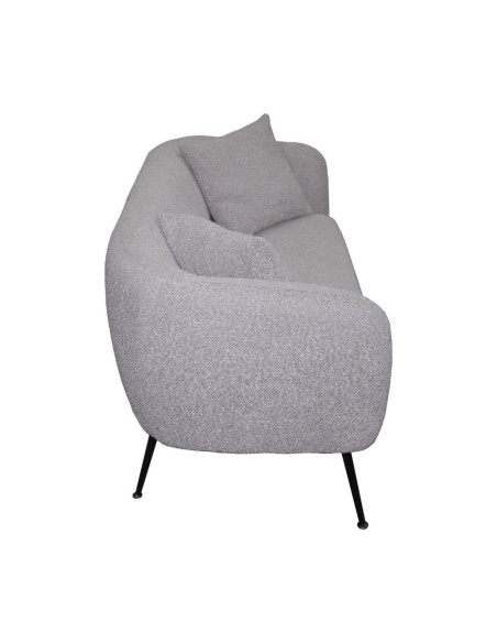 Divano imbottito Nuvia in tessuto Ascort colore taupe - Kallea