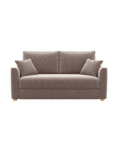 Divano letto Cosy con contenitore in Barrel 19 taupe - Kallea 2