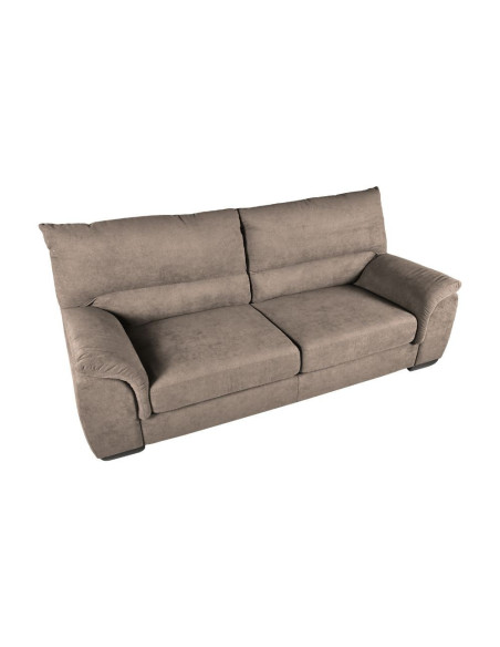 Divano Atene 3 posti in tessuto Roma 07 cappuccino - Kallea