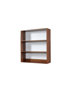 Libreria Angela noce antico per scrivanie da 90 cm - Kallea