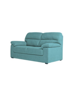 Divano Alenda 3 posti con piedini quadrati colore Penelope 18 verde acqua - Kallea 2