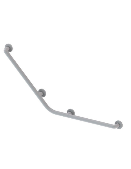 Corrimano angolare di sicurezza 113x55 cm. per disabili colore bianco - Kallea