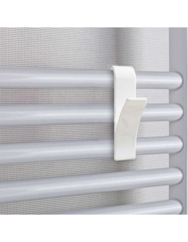 Gancio per asciugamani 4 pezzi colore bianco - Kallea