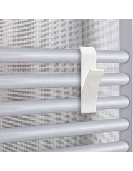 Gancio per asciugamani 4 pezzi colore bianco - Kallea